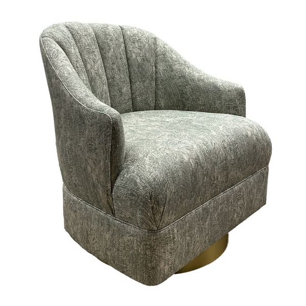 Ingrid Celadon Swivel Lounge Chair