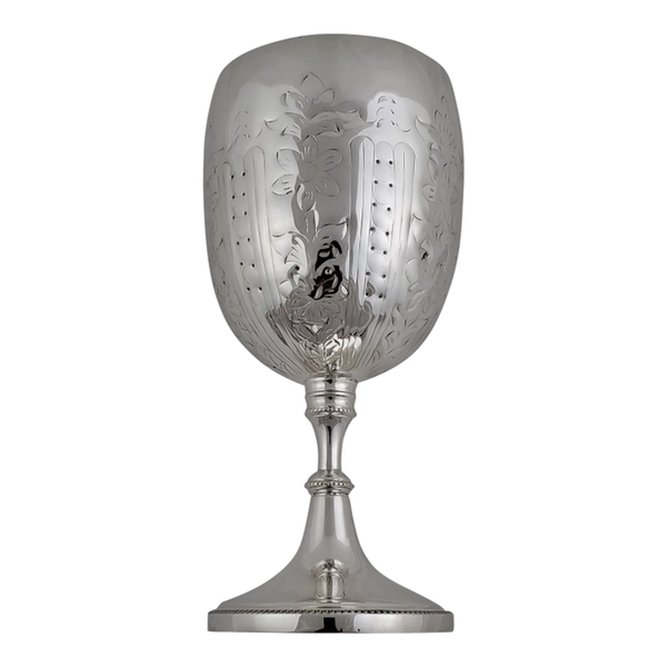 Kensington Engraved Silver Chalice