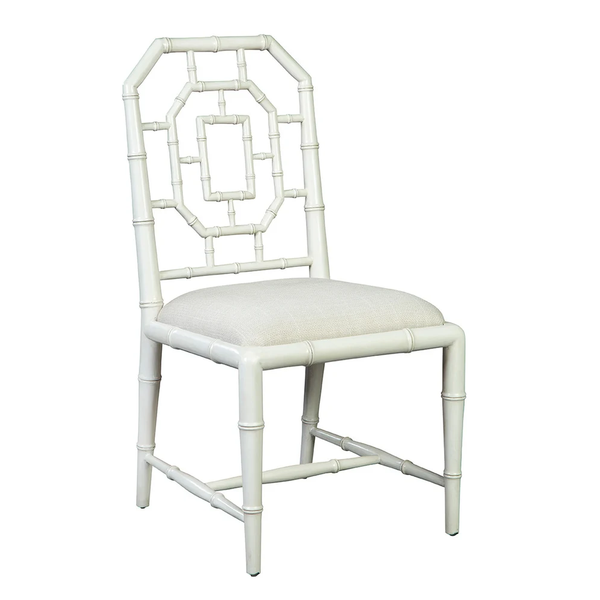 Chippendale Style Cream Dining Chair