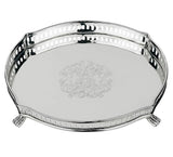 Belmont Engraved Silver Tray