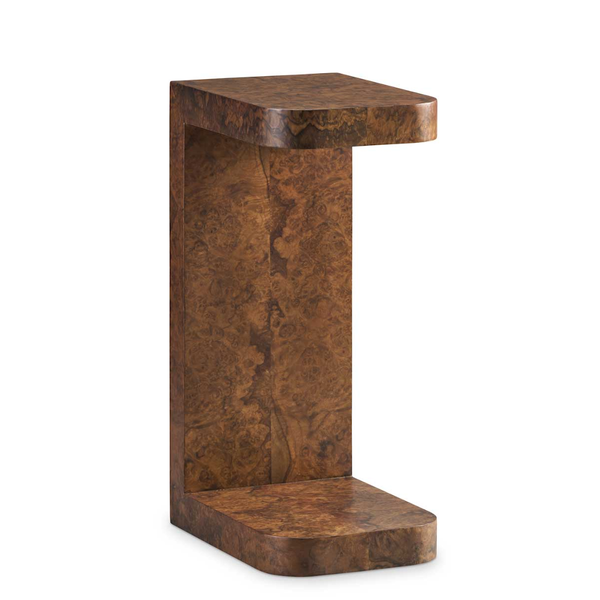 Dark Burlwood Drink Table