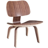 Eames Inspired Molded Plywood Lounge Chair