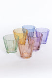 Estelle Colored Sunday Low Balls - Set of 6 {Pastel Mixed Set}