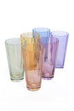 Estelle Colored Sunday High Balls - Set of 6 {Pastel Mixed Set}
