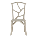 Faux Bois Outdoor Dining Chair