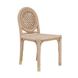 Round back rope wrapped dining chair Pre Order