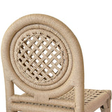 Round back rope wrapped dining chair Pre Order