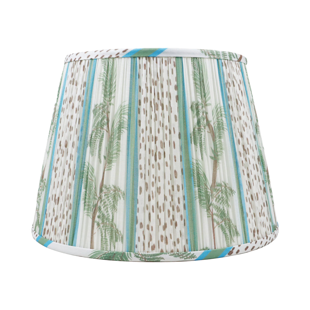 Fern/Vine Shade Green/Aqua/Brown/White
