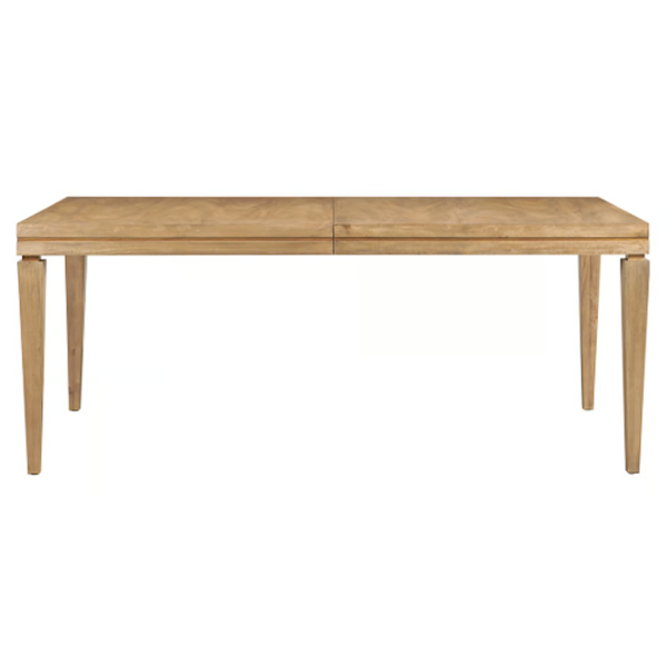 Italian Dining Table Bleach Wood