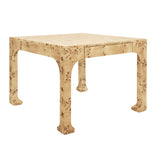 Burlwood Pagoda Style Game Table Pre Order Late June