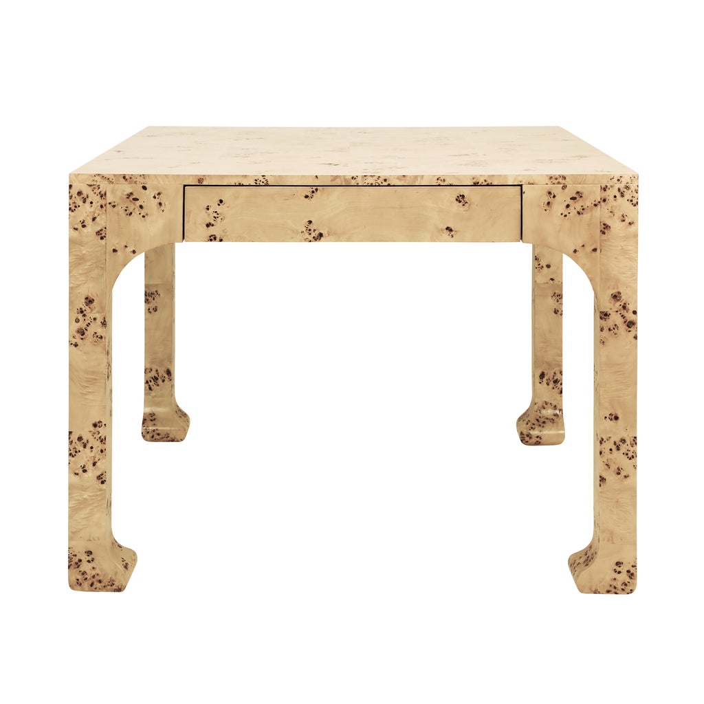 Burlwood Pagoda Style Game Table Pre Order Late June