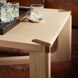 Natural Oak Large Square Cocktail Table