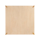 Natural Oak Large Square Cocktail Table