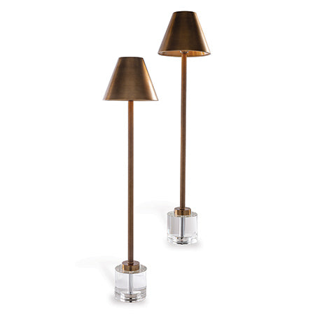Paloma Crystal/brass Buffet Lamp (set/2) 34"