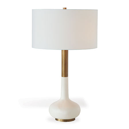 Missy Cream and Gold Lamp 33"