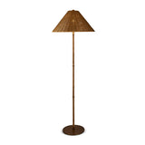 The Langley Rattan Floor Lamp