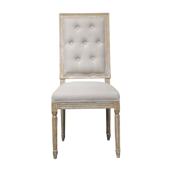 Louis White Oak Dining Chair