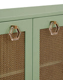 Buffet Brass Mesh and Green Lacquer