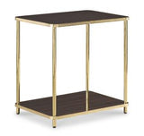 The Prescott Macassar Ebony Side Table