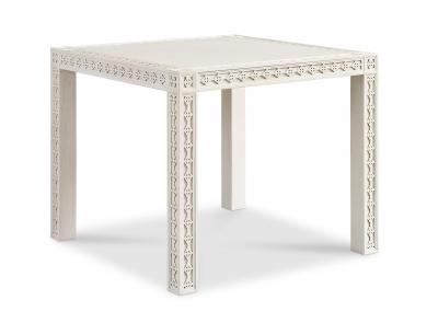 Carved Wood Game Table Sandstone or Color Match