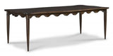 Scalloped Dining Table