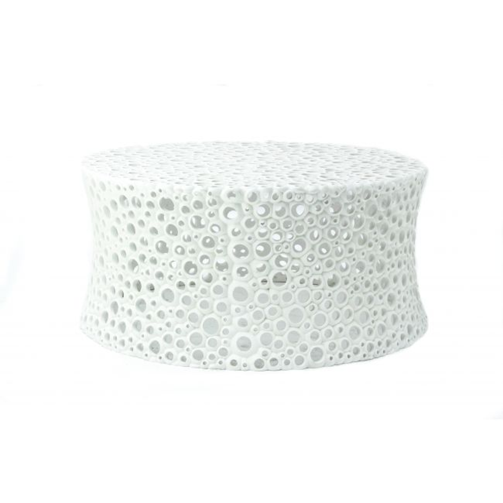 meri cocktail table-Frost White-Large