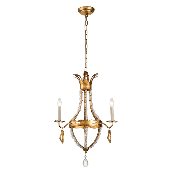 Monteleone 3 Light Chandelier