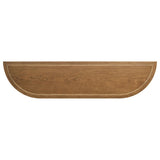 Sun Bleach Cherry Demilune Console Table