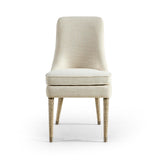 Linen & Grasscloth Side Chair