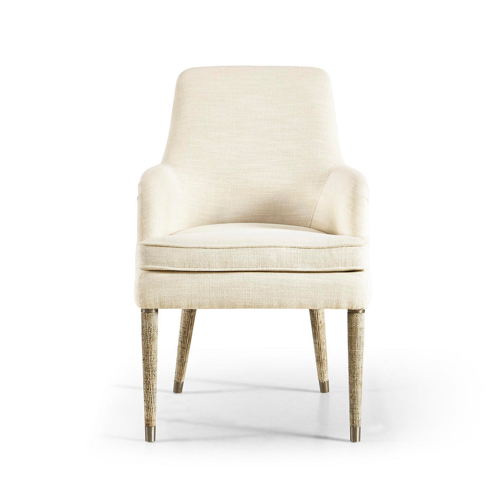 Linen & Grasscloth Host Chair