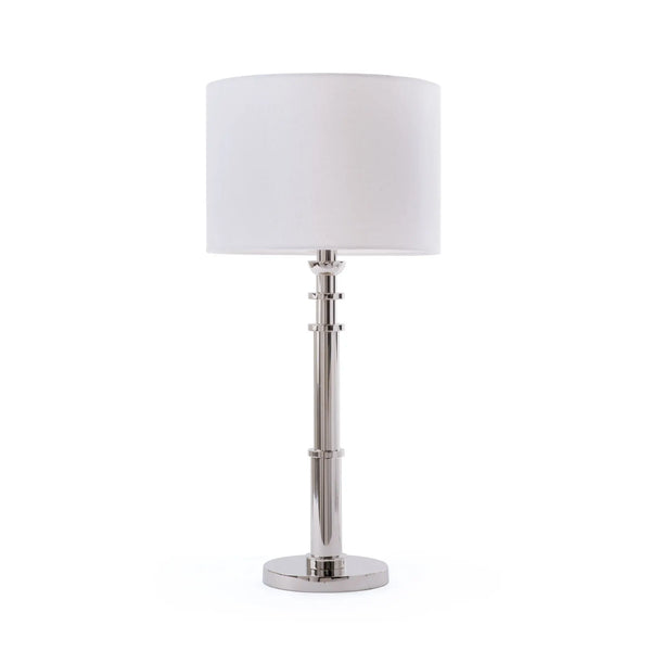 Nickel Buffet Table Lamp