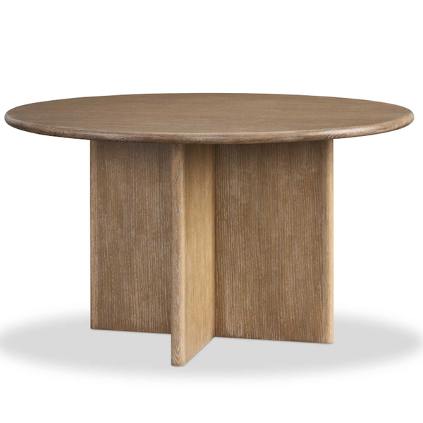 Malcolm Mocha Oak Dining Table