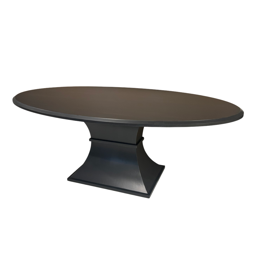 Oval Dining Table Wrong Iron Finish
