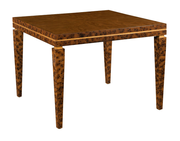 Game Table, Tortoise with Artisan Top