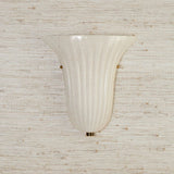 Opal Glass Fluted Tulip Sconce Pre Order July 26