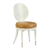 Dining/Game Swivel Chair - Antique White