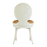 Dining/Game Swivel Chair - Antique White