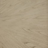 Raffia and Oak Wood Round Dining Table