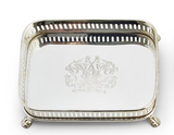 Belmont Engraved Silver Tray