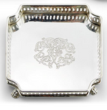 Belmont Engraved Silver Tray
