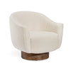 Shearling Swivel Chair