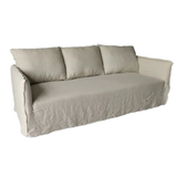 Relaxed Slipcover Sofa Wash Linen Various Colors Avail