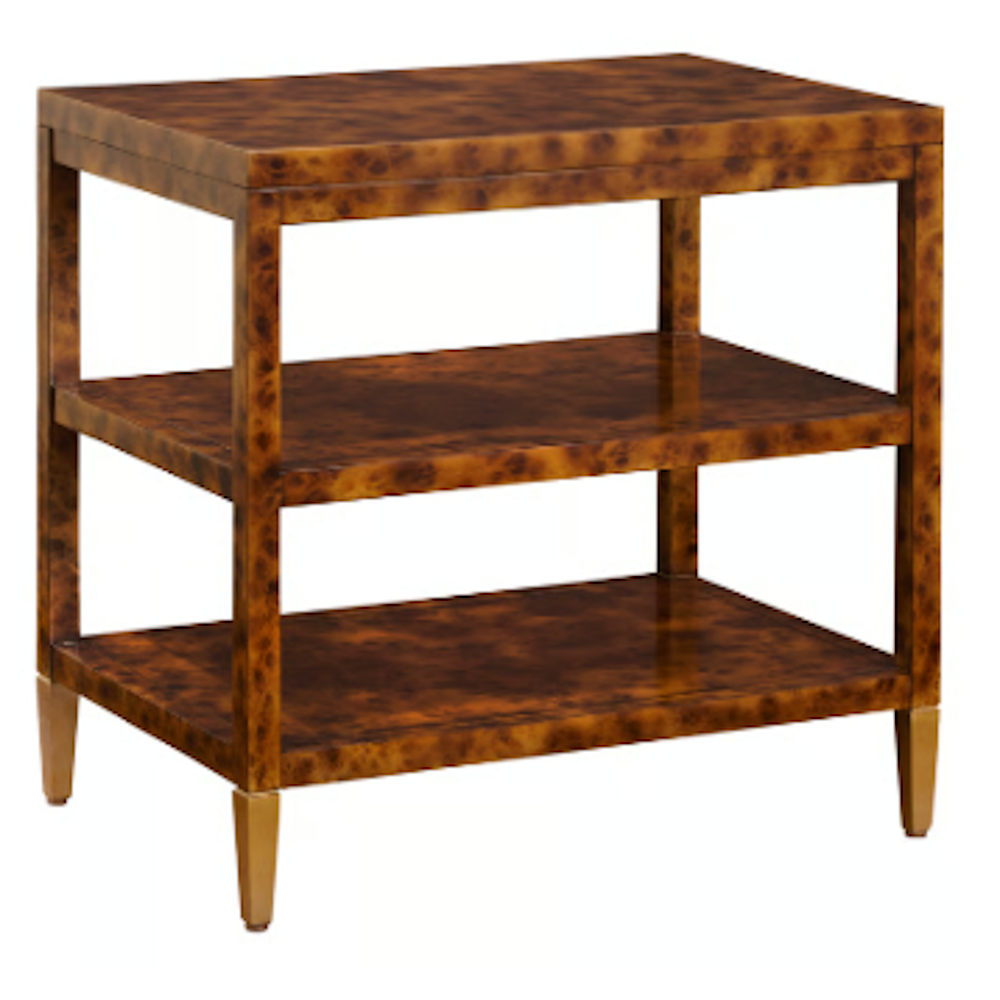 Tortoise Shell End Table Tortoise Tier Side End Table – MAKENZIE BAILEY
