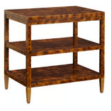 Tortoise Tier Side End Table