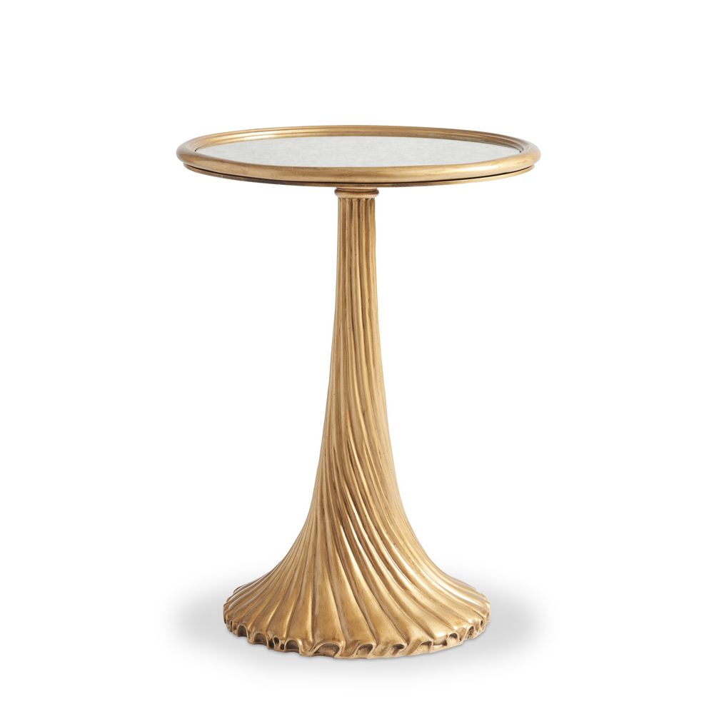 Twist Gold Accent Table