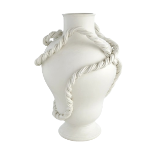 Twisted Vine Vase-Matte White Pre Order May 24