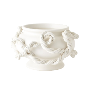Twisted Vine Bowl-Matte White Pre Order May 24