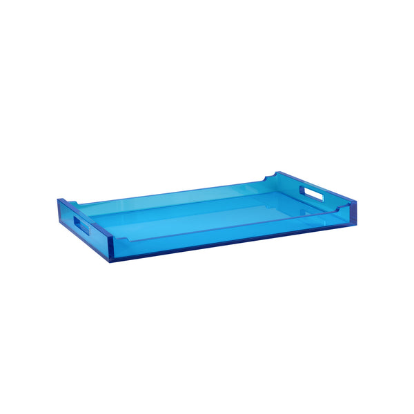 Blue Acrylic Tray