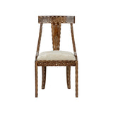 Bone Inlay Accent Chair