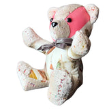 Hermes Plumes Vintage Silk Scarf Tender Teddy Bear